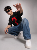 Batman Red Question Mark Oversized T-Shirt