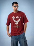 Boston Dove Oversized T-Shirt