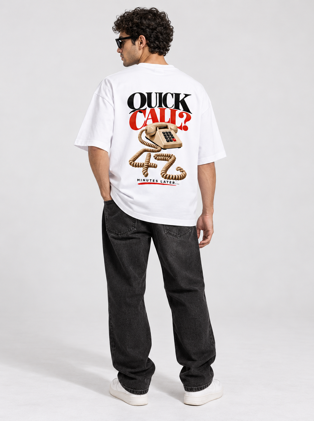 Office Quick Call? Oversized T-Shirt