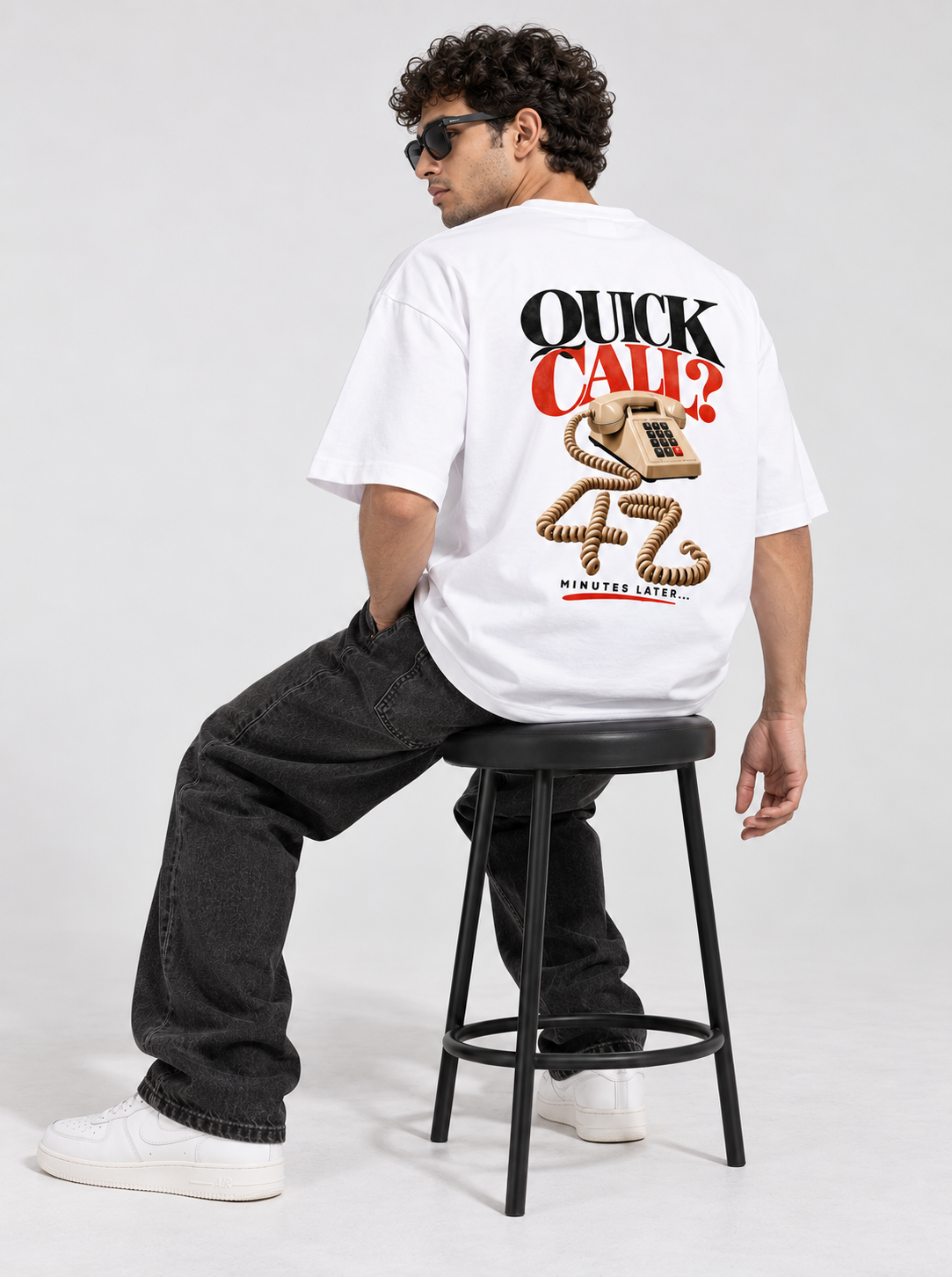 Office Quick Call? Oversized T-Shirt