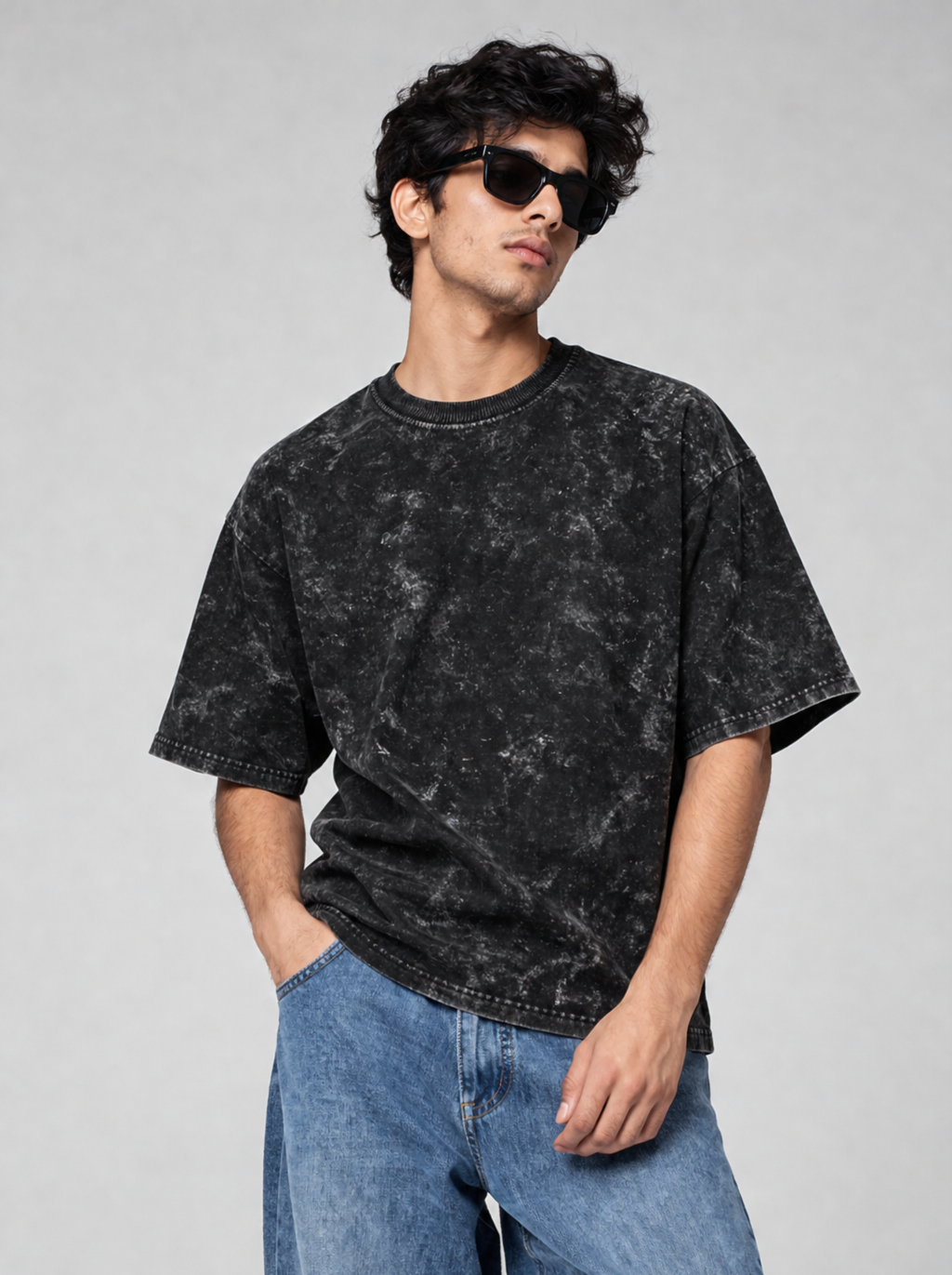 Acid Washed Oversized T-Shirt Unisex