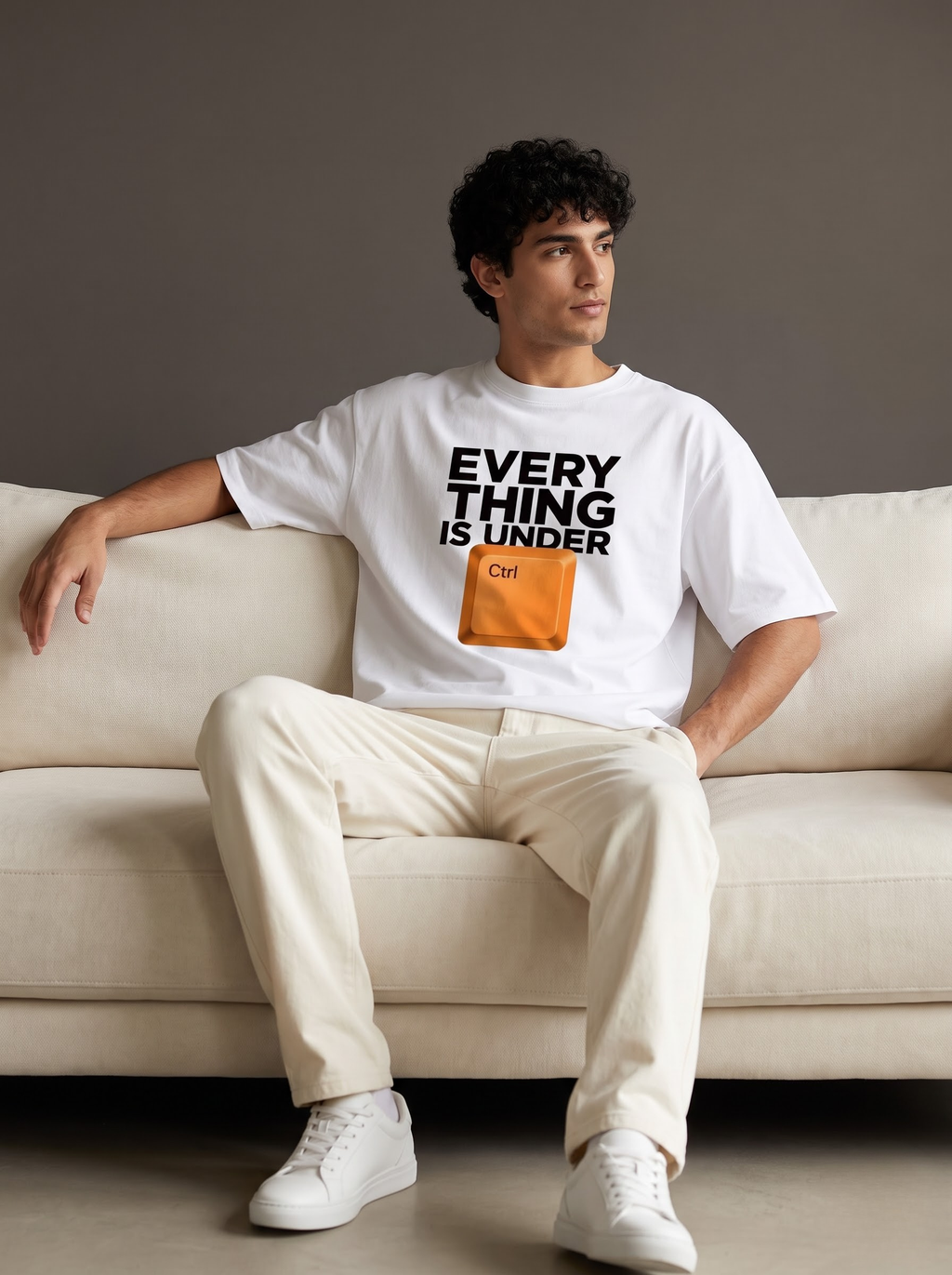 Everything Is Under Ctrl Oversized T-Shirt