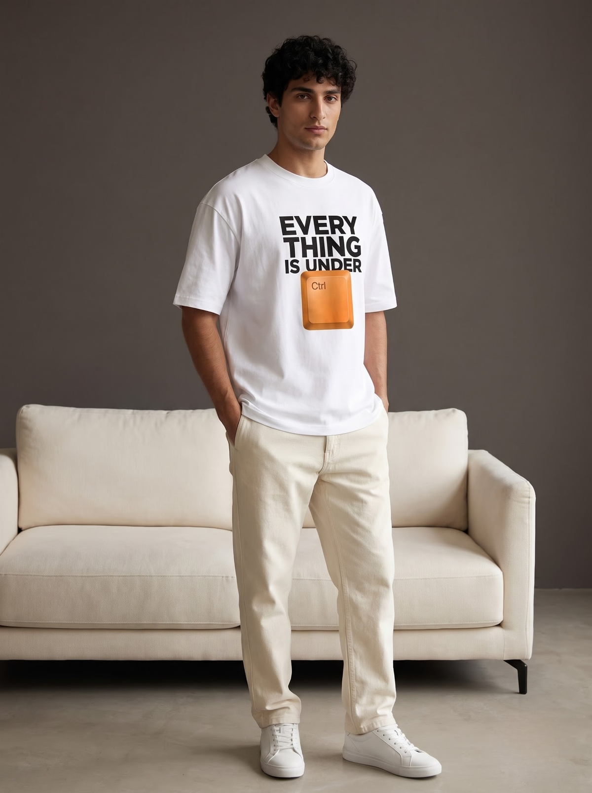 Everything Is Under Ctrl Oversized T-Shirt