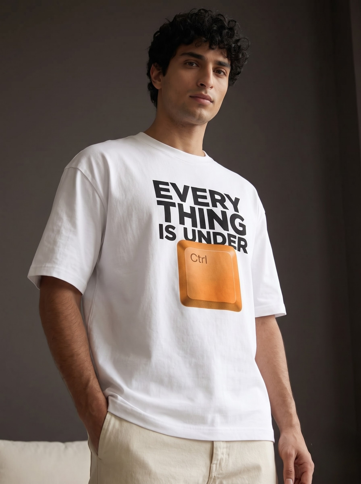 Everything Is Under Ctrl Oversized T-Shirt